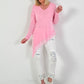 Feinstrick Pullover - rosa