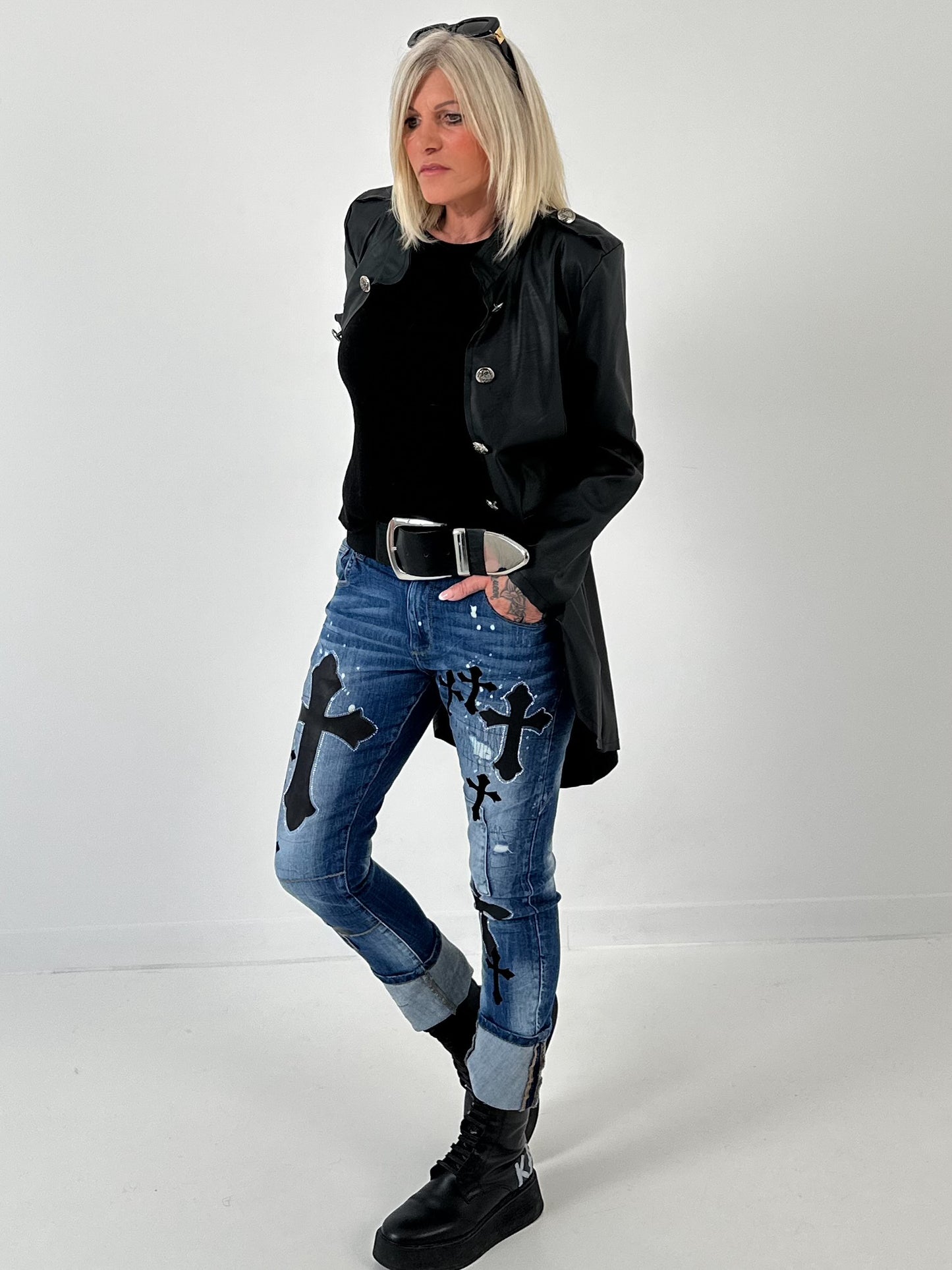 Jeans model "Crossfire" - denim