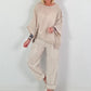 Oversized Linen Shirt - beige