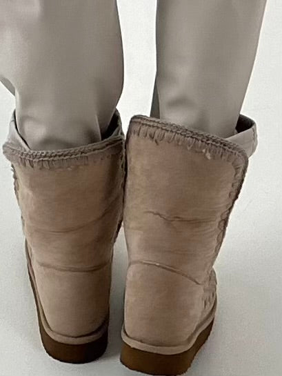 Bootie model "Urban Nature" - beige