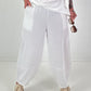 Lightweight Balloon Trousers - white