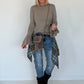 Kleine Felltasche / Phone Bag - grau