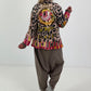 Blazer mit Print - beige-mehrfarbig