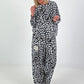 Two-piece set Leo - black