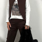 Broek "Bailey" - chocolade