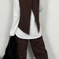 Broek "Bailey" - chocolade