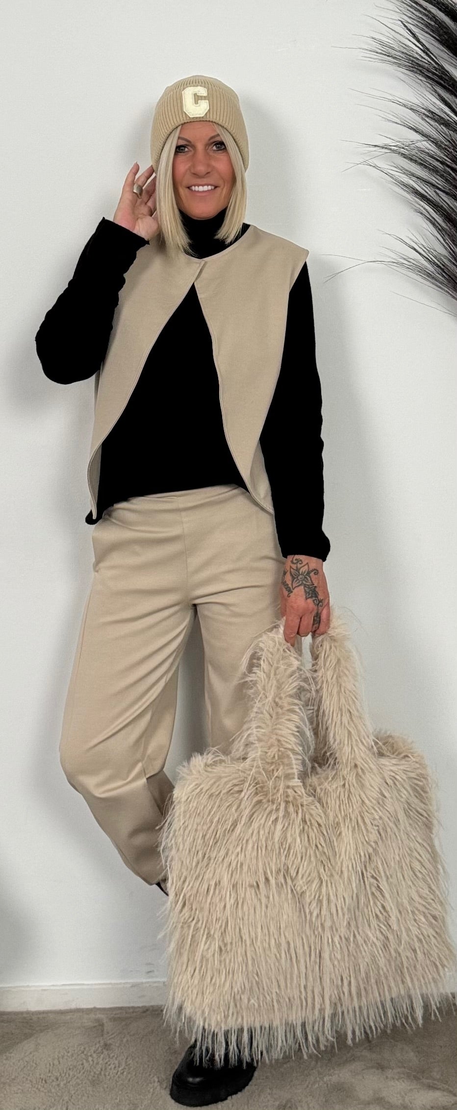 Pants "Bailey" - beige