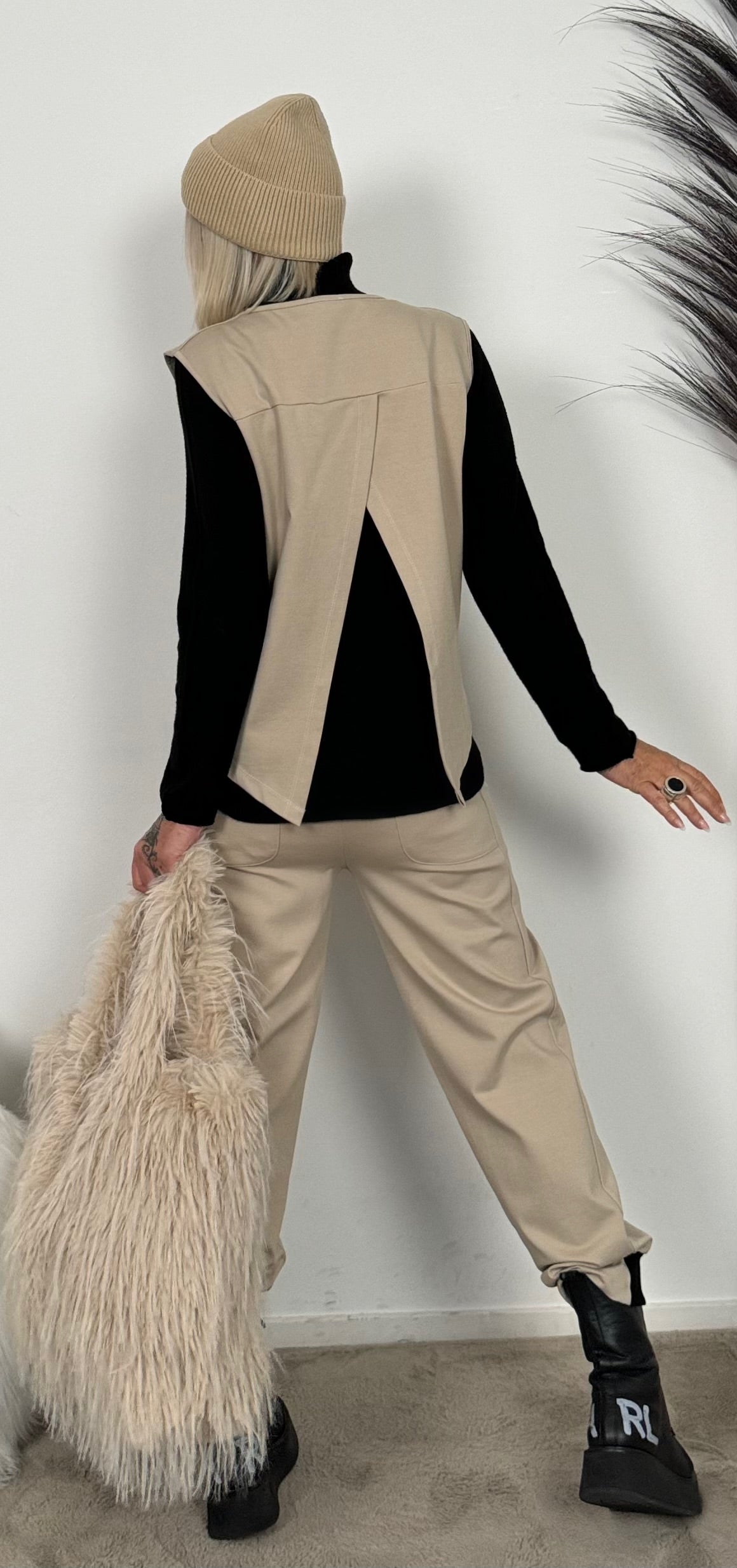 Broek "Bailey" - beige