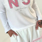 Feinstrick Pullover Modell "No 5" - weiss