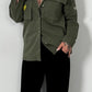 Jeans jacket / shirt "Pilot" - olive