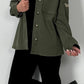 Jeans jacket / shirt "Pilot" - olive