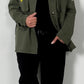 Jeans Jacke / Hemd "Pilot" - olive