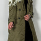 Lightweight quilted coat "New Rules" - khaki