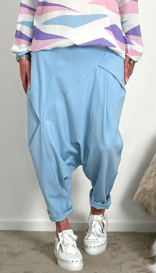 Harem pants "Sydney" - light blue