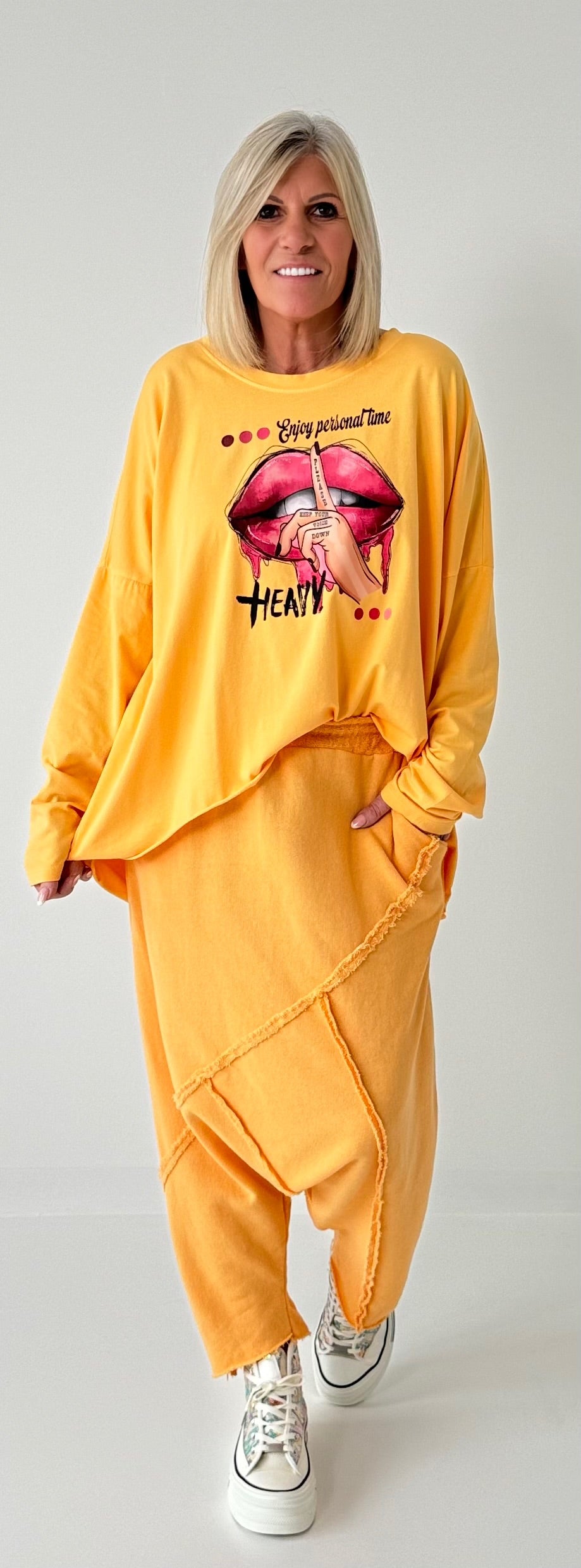 Oversized Shirt Modell "Voice" - mango