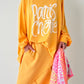 Oversized Shirt mit Nieten und Strasssteinen Modell "Paris" - mango