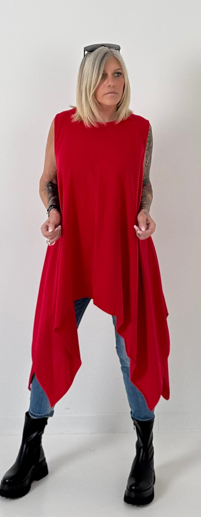 Tuniekmodel "Paradox" - rood