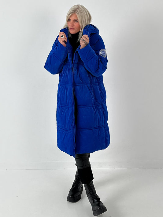 Coat model "ME-IN" - royal blue