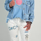 Jeans Modell "Lulu" - weiss