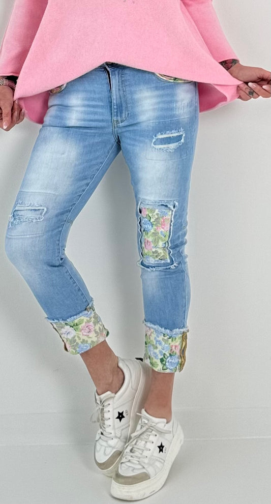 Jeans Modell "Springvibes" - denim