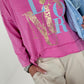 Shirt Modell "L'AMOUR" - pink