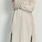 Long sweatshirt "Jolien" - beige