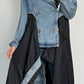 Coat Two in one "Jette" - denim-black