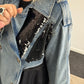 Coat Two in one "Jette" - denim-black