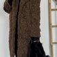 coat "Miss Queen" - chocolate