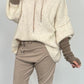 Oversized trui "Mata" - beige