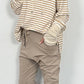 Sweatshirt "Stripes" - beige