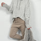 Sweatshirt "Stripes" - grau