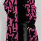 coat "Xuna" - pink-black