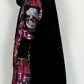 Coat "Overlay" - black-multicolored