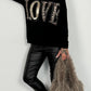 Sweater "Hija" - black