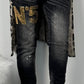 Jeans "N*5" - schwarz-used