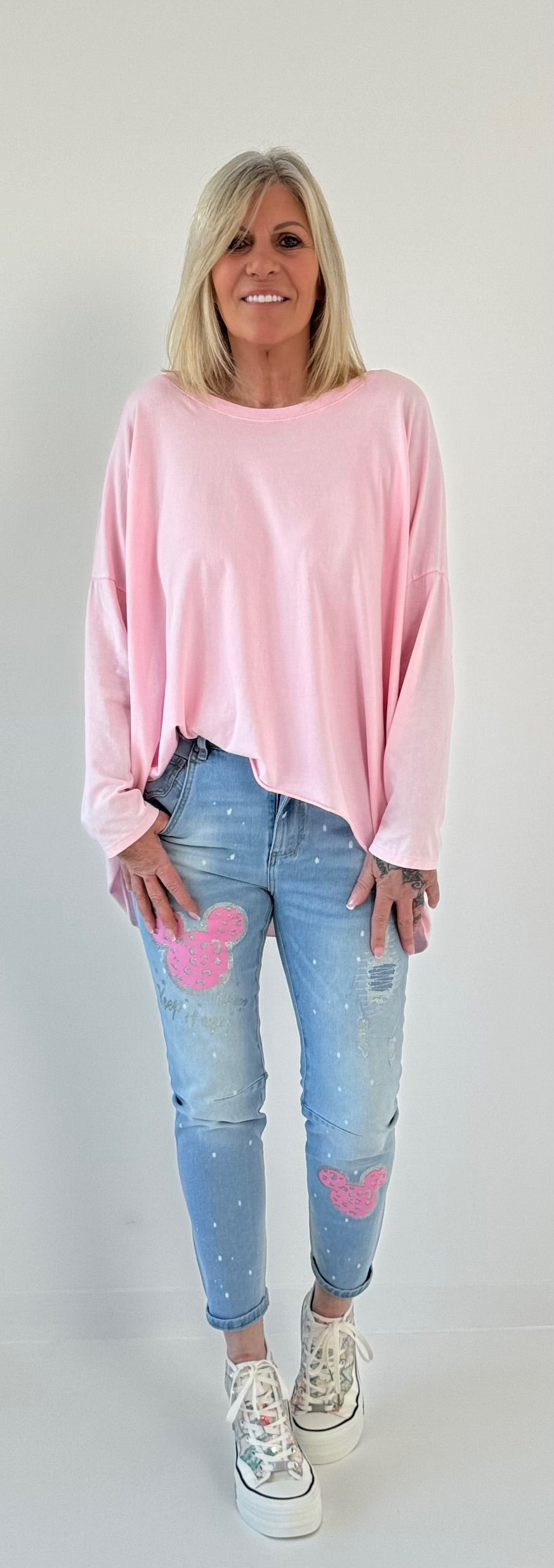 Oversized Shirt Modell "Alma" - 12 Farben