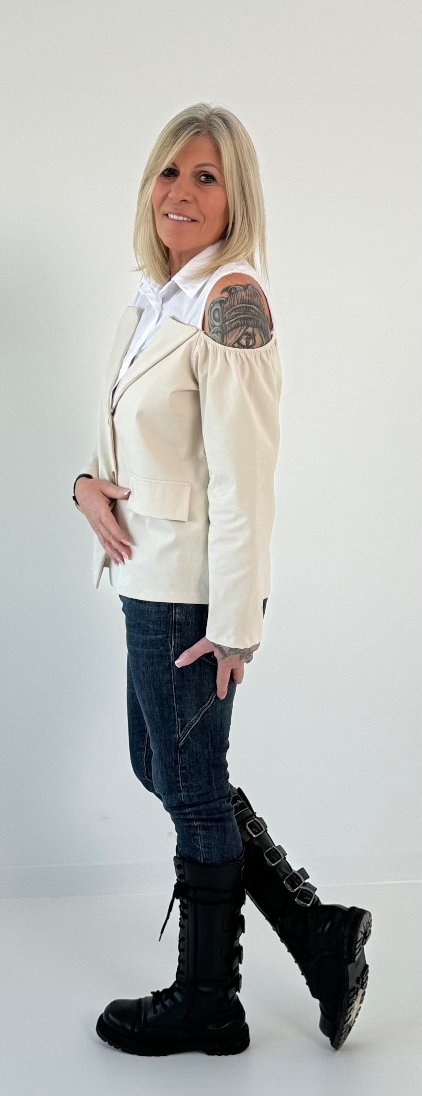 Blazer Modell "Vanity" - beige