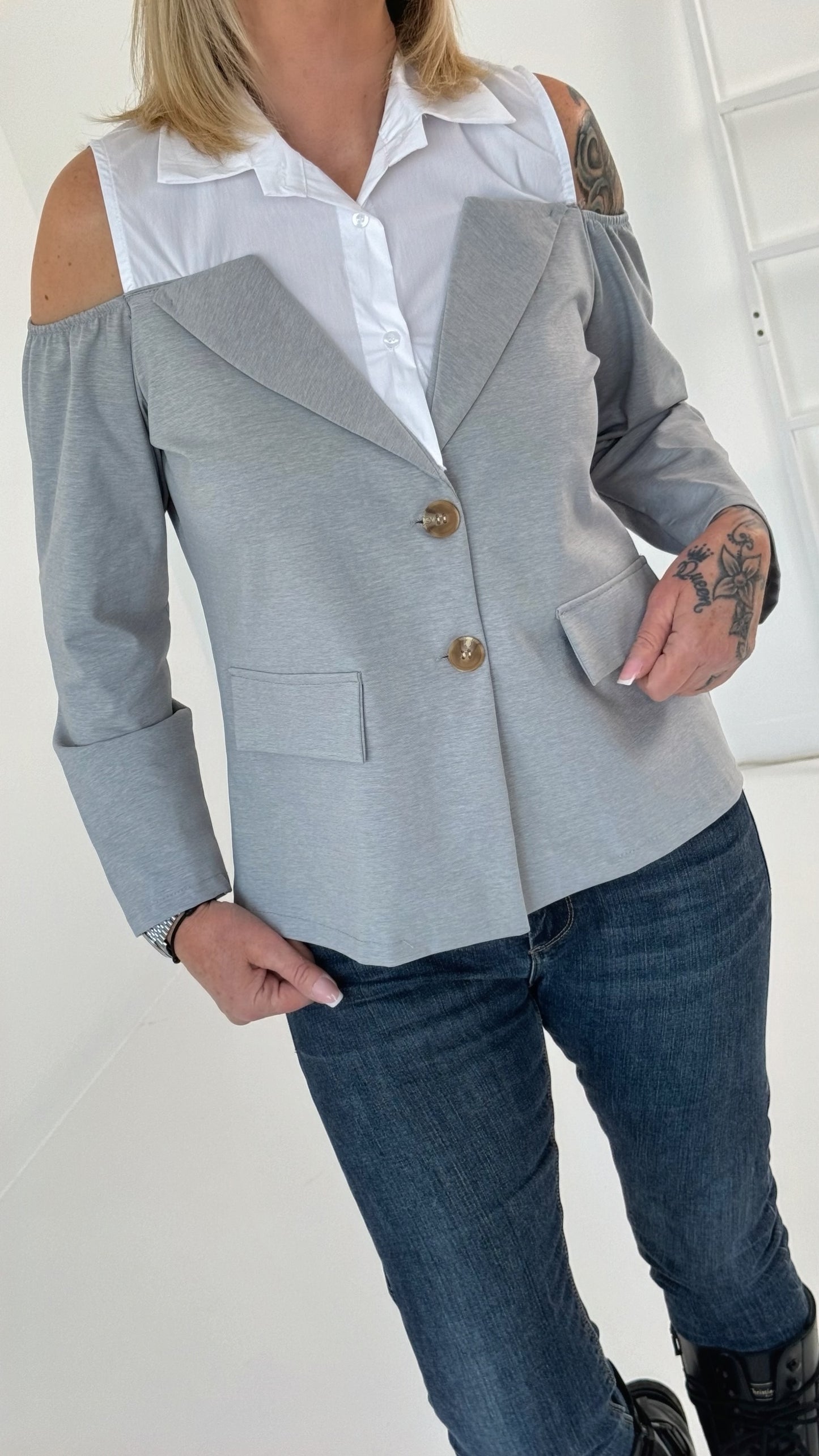 Blazer model "Vanity" - grey