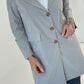 Gehrock/Long Blazer Modell "Vanity" - grau