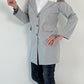 Gehrock/Long Blazer Modell "Vanity" - grau