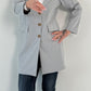 Gehrock/Long Blazer Modell "Vanity" - grau