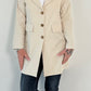 Frock coat/long blazer model “Vanity” - beige