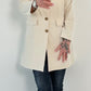 Frock coat/long blazer model “Vanity” - beige