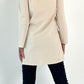 Frock coat/long blazer model “Vanity” - beige