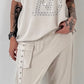 Hose Modell "Sideplay" - beige