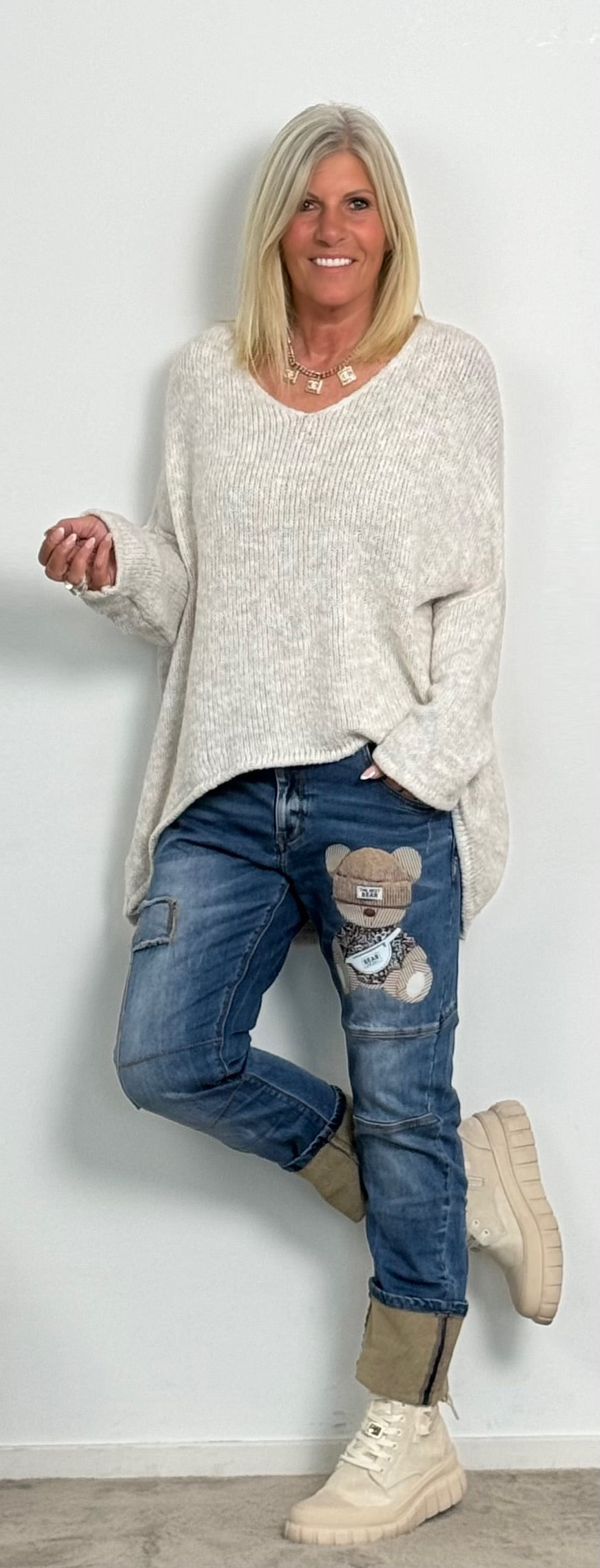 Sweater "Cela" - beige