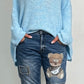 Pullover "Cela" - hellblau