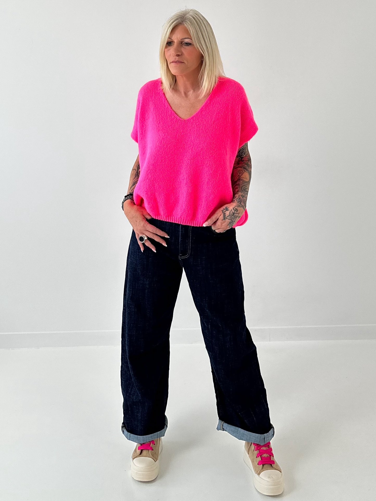 Jeans model "Lou" - dark denim