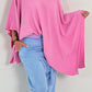 Poncho Modell "Joelle" - candy